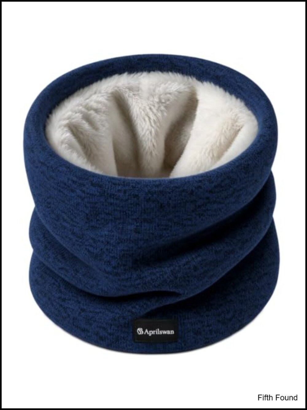 Knitted Neck Warmer Gaiter Ombre Winter Ski Fleece Lined Unisex One Size